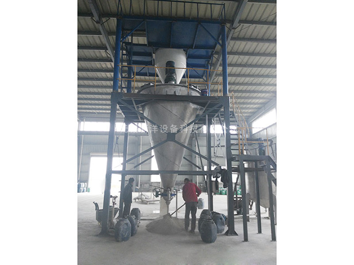 雙螺旋錐形混合機現場調試